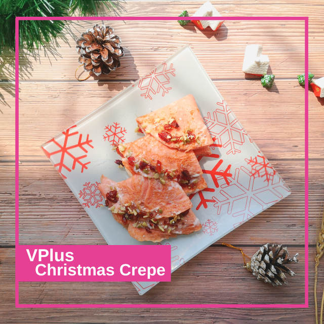 Vplus Christmas Crepe
