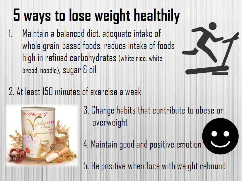 5 ways to lose weight healthily