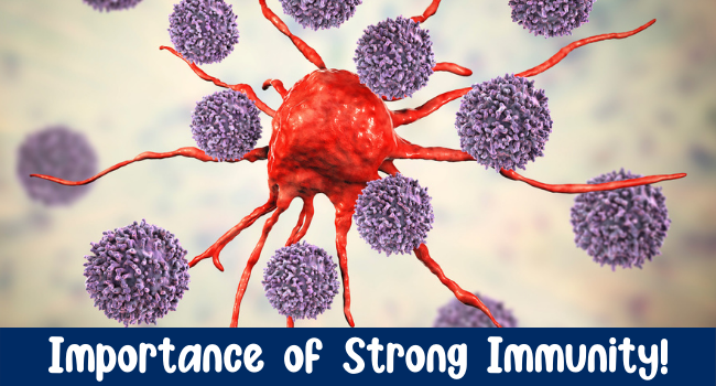 IMPORTANCE OF STRONG IMMUNITY!