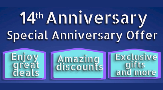 14th Anniversary Offer